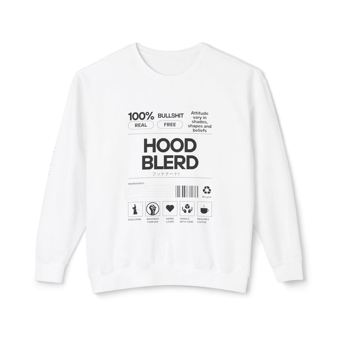 Hood Blerd Crewneck Sweatshirt – Premium Comfort for Anime & Gaming