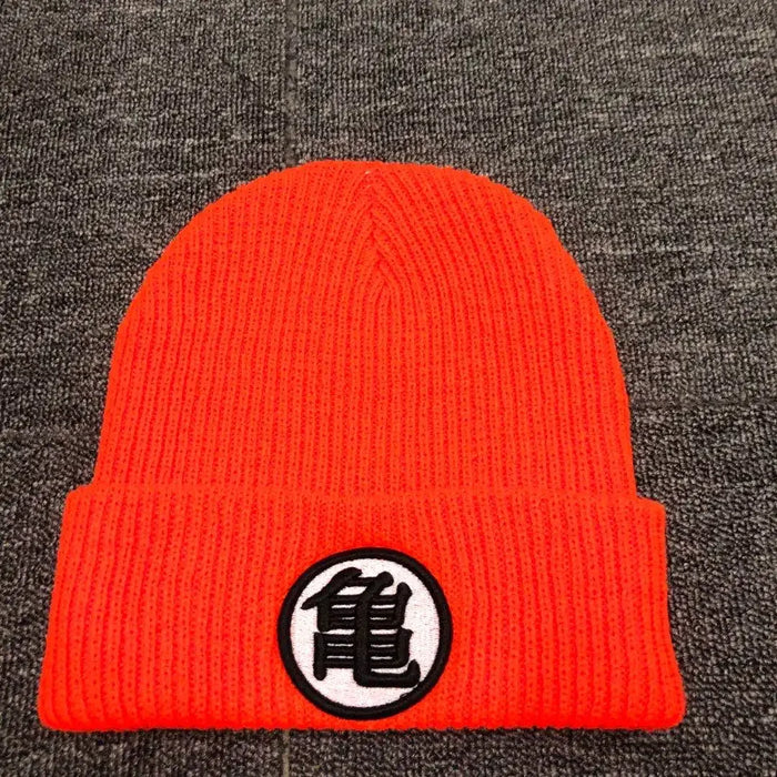 Anime Cartoon Dragon Ball  Women Men Knitted Warm Winter Hats For Women Men Solid Hip-hop Casual Cuffed Beanies Bonnet