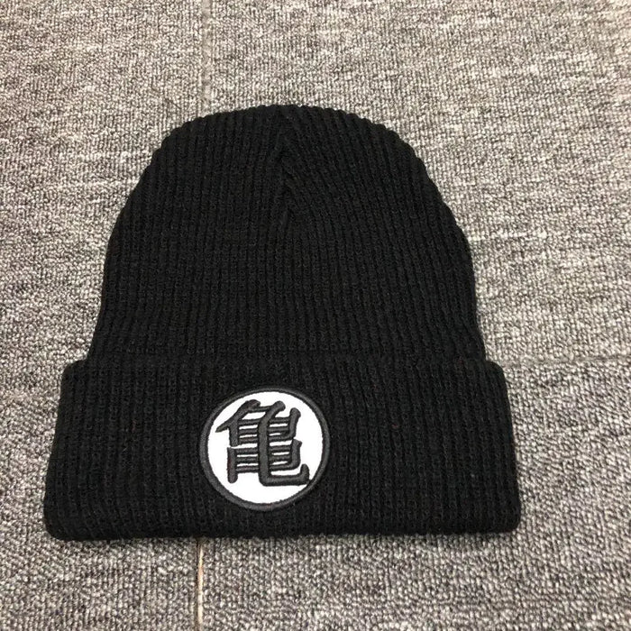 Anime Cartoon Dragon Ball  Women Men Knitted Warm Winter Hats For Women Men Solid Hip-hop Casual Cuffed Beanies Bonnet